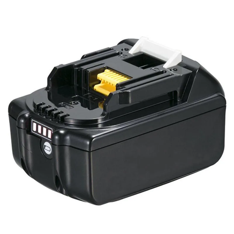 BL1830B Lithium-Ionen-Akku-Gehäuse 10 x 18650 für Makita 18 V Li-Ionen-Akku-Box oben unten Shell LED-Schlüsselaufklebergehäuse