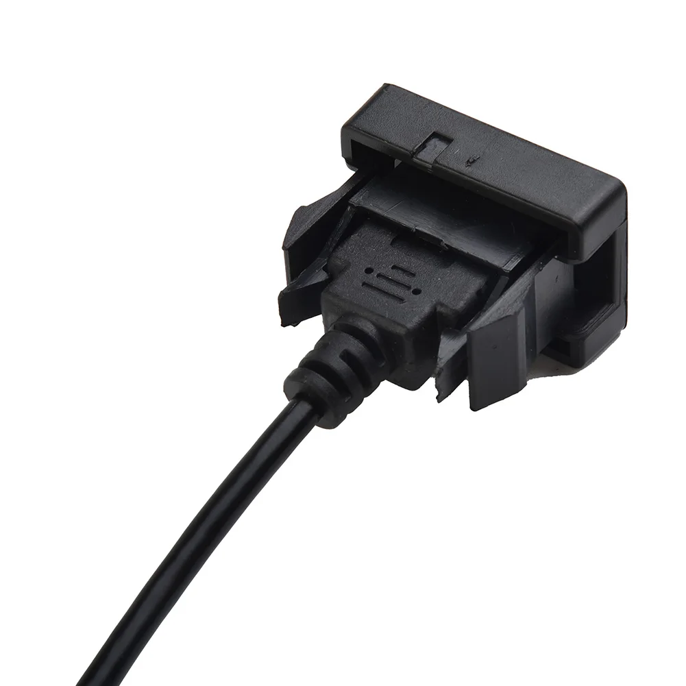 Practical High Quality Extension Cable USB Part Port Black Car Center Console Male To Female YJ-02 25cm Dashboard