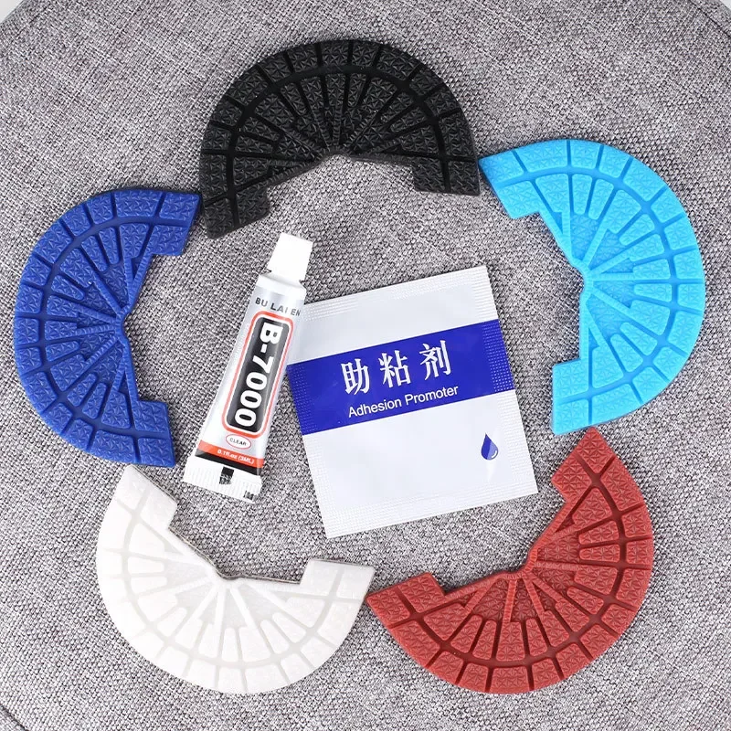 حامي نعل مقاوم للاهتراء للرجال والنساء أحذية رياضية نعل خارجي من المطاط ملصقات مضادة للانزلاق ذاتية اللصق ملصق حذاء AF1