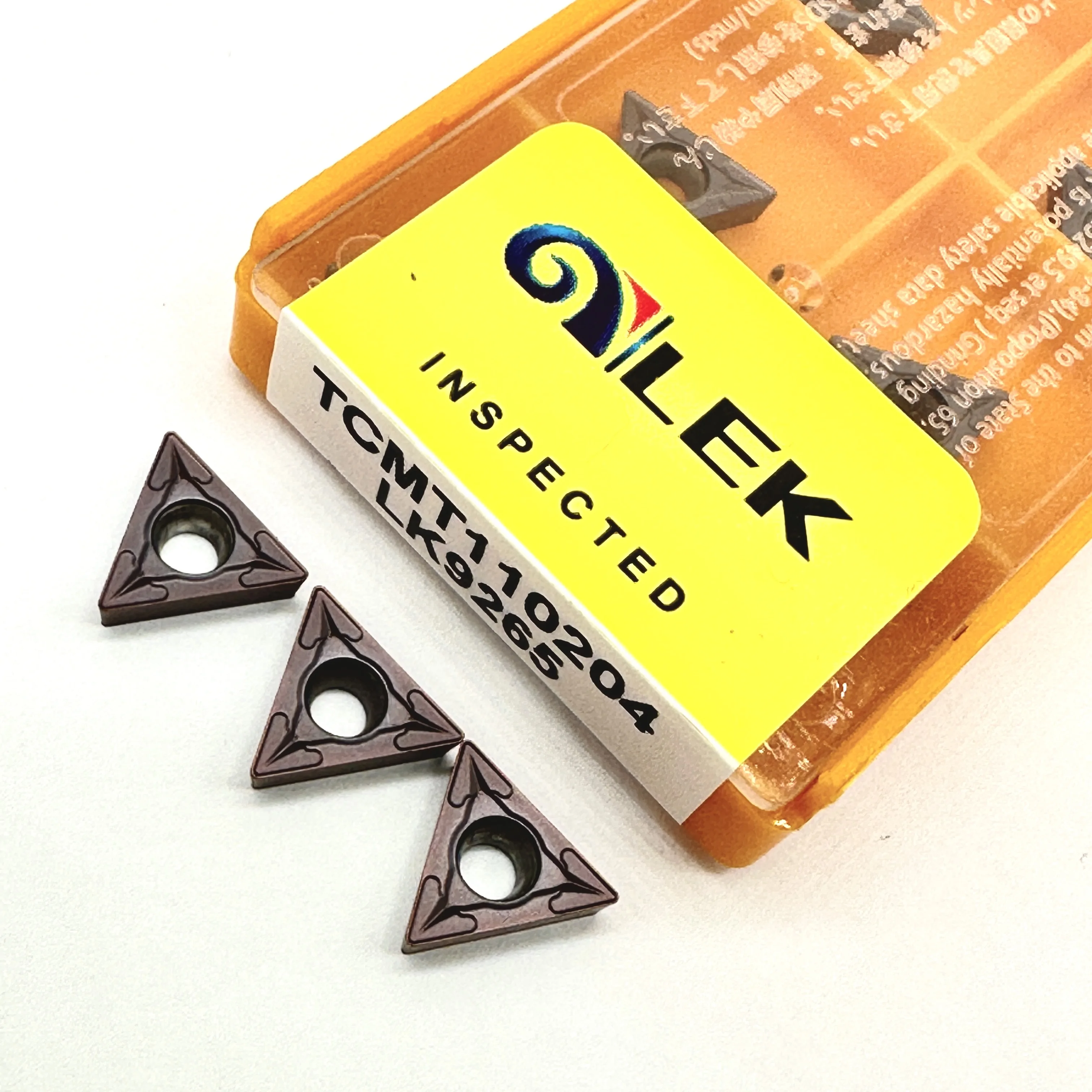 TCMT110204 LK9265/LK9266 카바이드 인서트 CNC 내부 선삭 공구 고품질 선반 절삭 공구