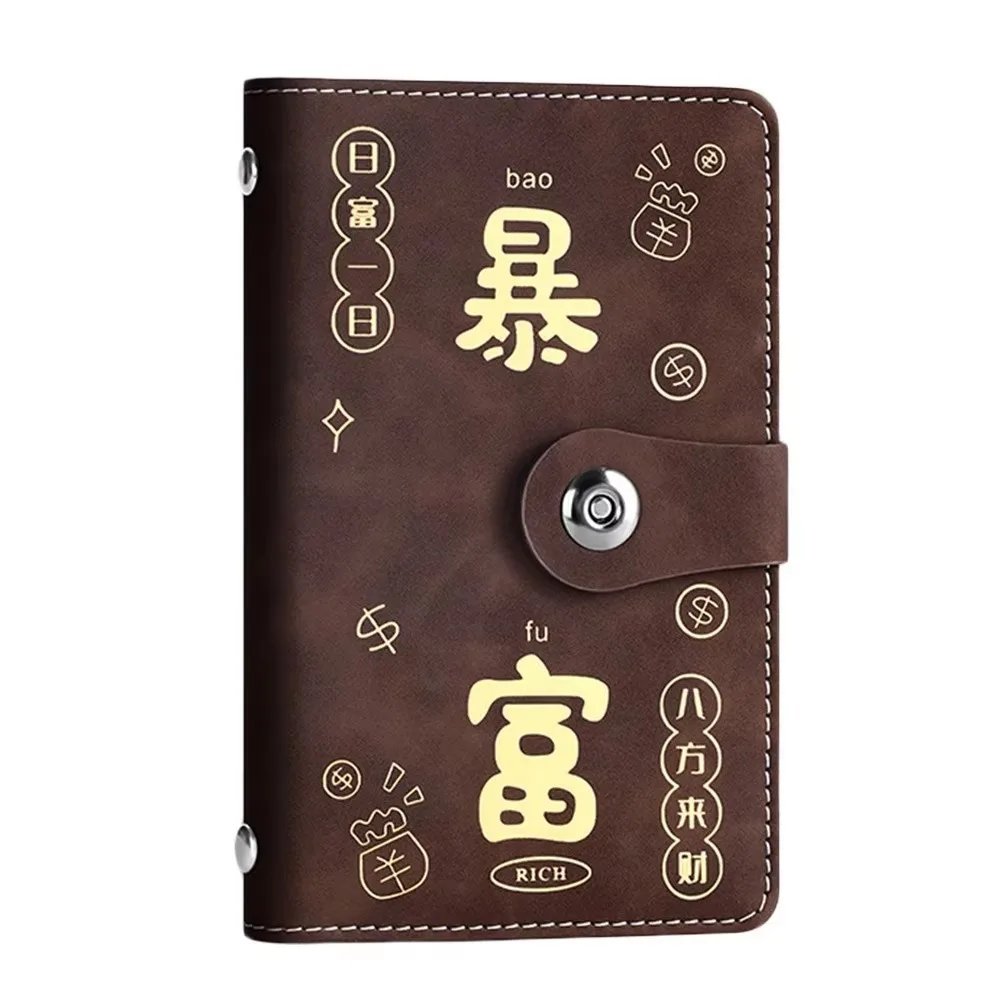 

Soft Large Capacity Saving Money Binder Refillable Portable Cash Savings Handbook Waterproof Budget Storage Book Cash Envelopes