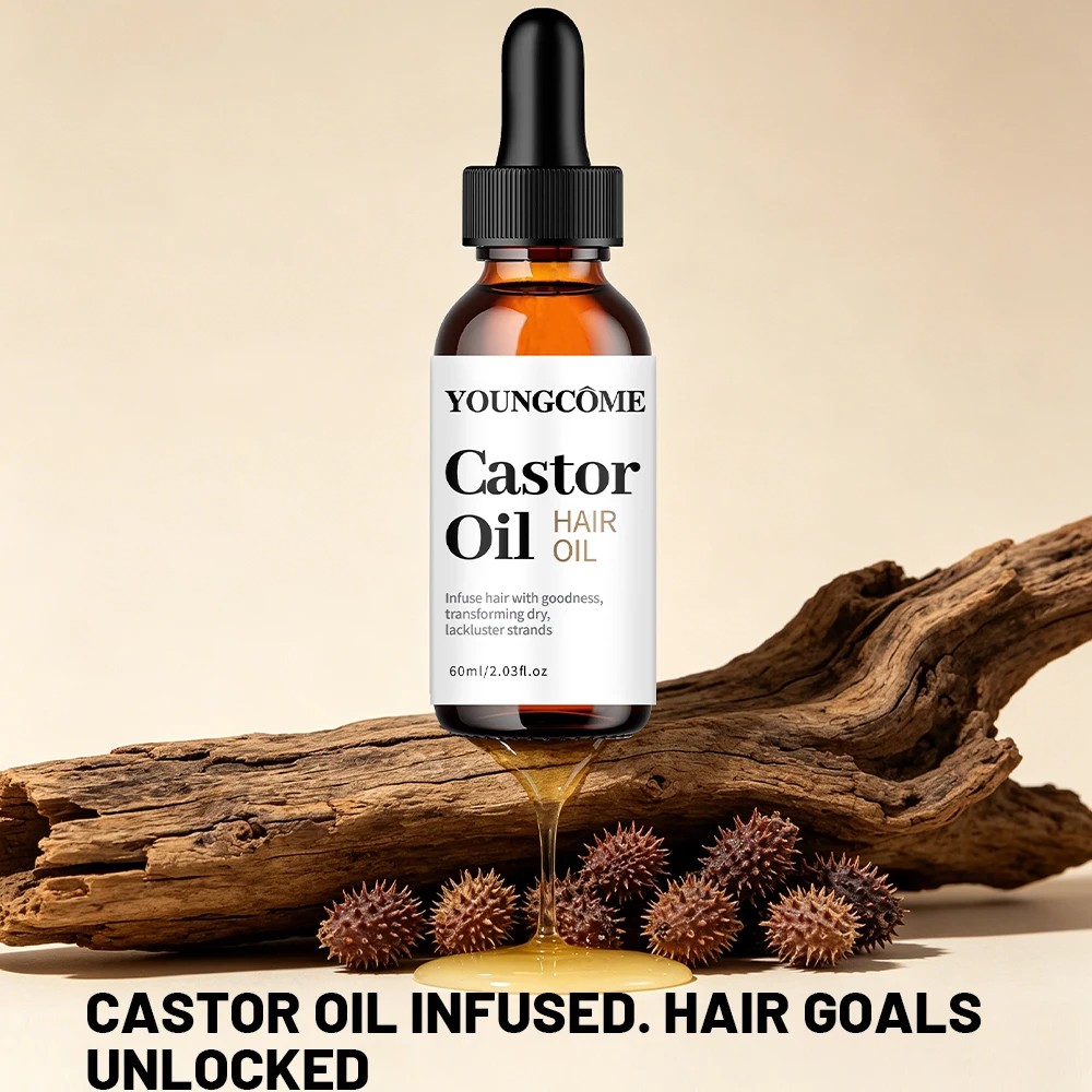 YOUNGCOME Castor Hair Oil Mois - Hair Care Hair Serum ulasan dan harga