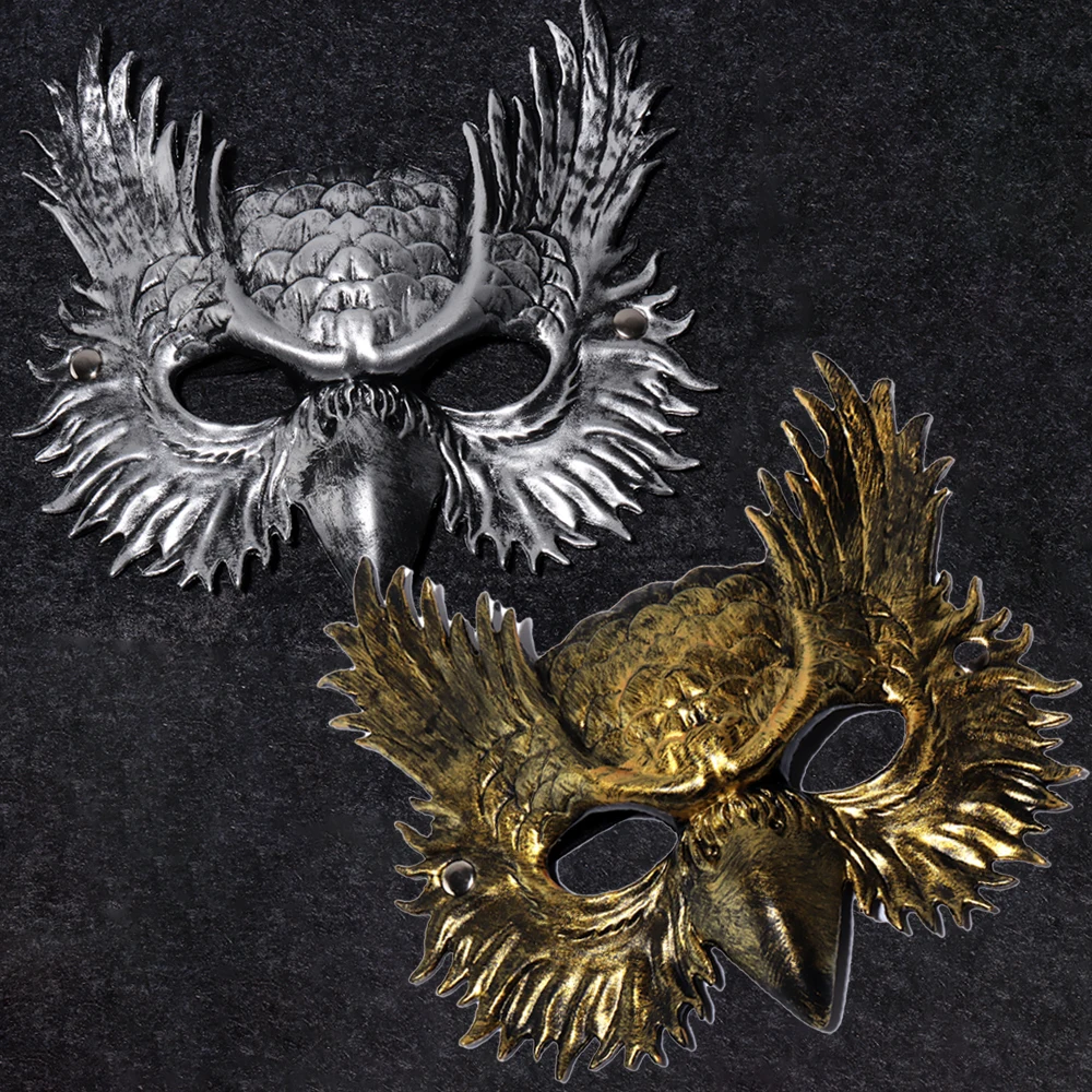 

Animal Owl Mask Cosplay Bird Beak Eagle Pu Half Face Masks Halloween Masquerade Carnival Dress Up Purim Party Costume Props