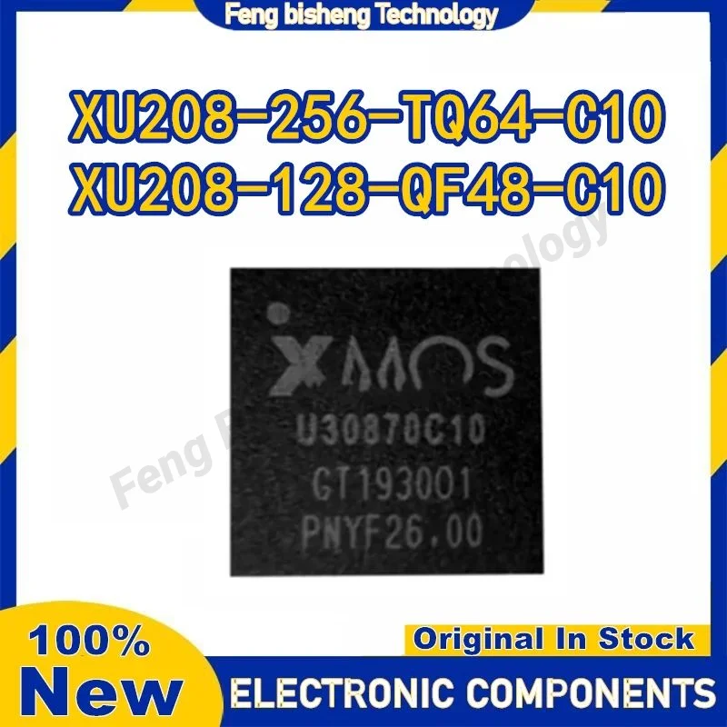 XU208-256-TQ64-C10 XU208-128-QF48-C10 serigrafia U30870C10 UQFN48 chip IC microcontrollore XU208-256-TQ64-C10 Disponibile