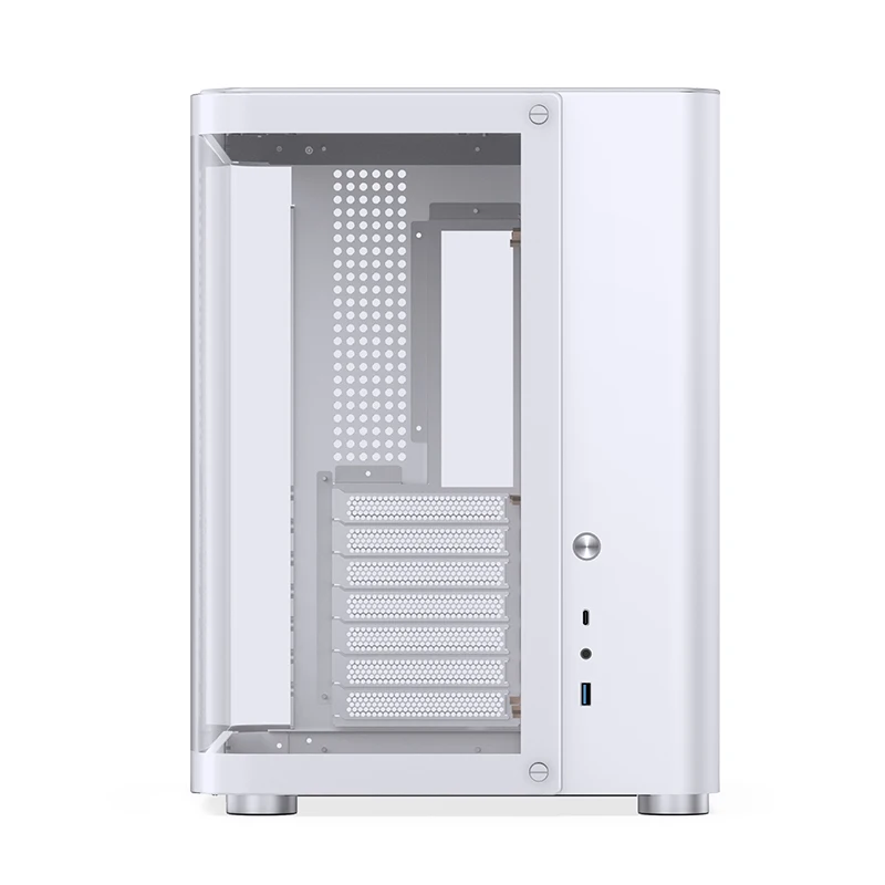 Jonsbo TK-2 chassi atx starhip cabine peixe seaview sala suporte 360 resfriamento de água alumínio desktop computador caso