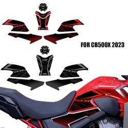 Motorcycle Side Sticker Fuel Tank Decal Protector Traction Pad Cover Decoration Sets For Honda CB500X cb 500x 2023 Anti-slip