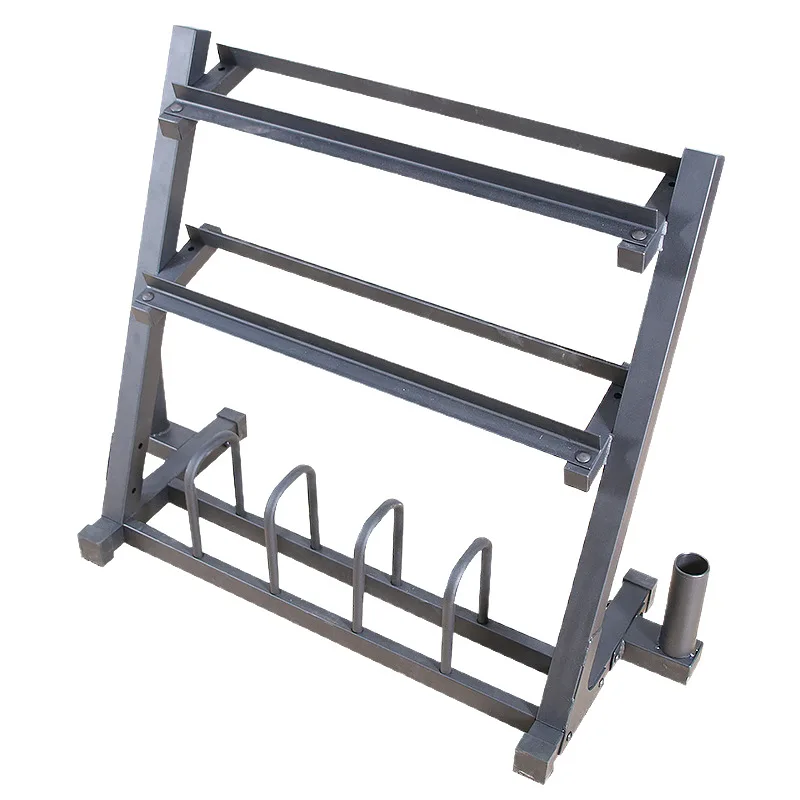 Multi-Function Gym Storage Rack for Dumbbell Kettlebell Wall Ball Bumper Plate 2026