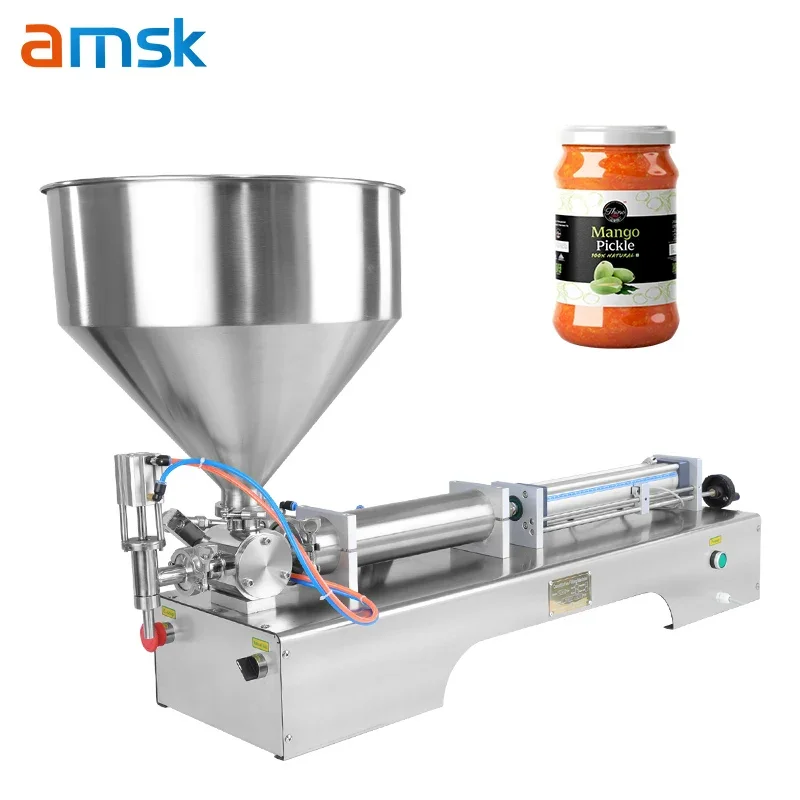 50-500ml Quantitative Paste Liquid Available Particulate Matter Viscous Liquid Sauce Beer Product Dispensing Filling machine