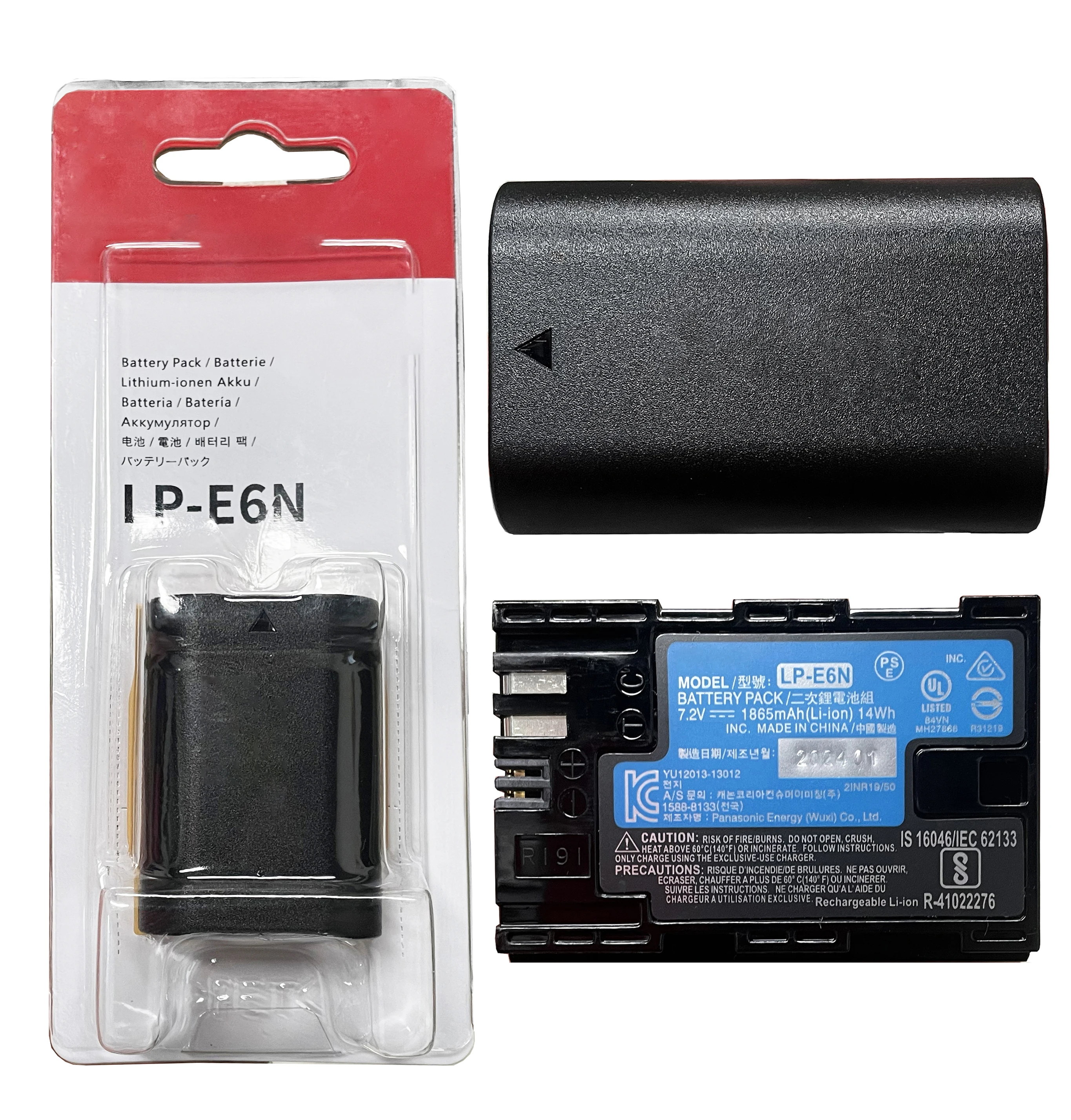 NEW LP-E6N LPE6N LP-E6 Camera Battery for Canon EOS R 5D Mark IV III 5DS 5DSR 6D 5D 7D Mark II 90D 80D 70D 60D 60Da 5D3 5D4 5D2