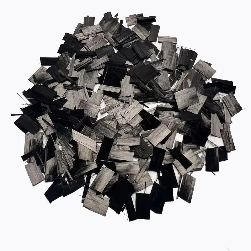

50g 6/10/15/20mm Carbon Fiber Forging Chopped Flake Carbon Fiber Bundle DIY Automotive Motorbike Interior Parts Surface Model