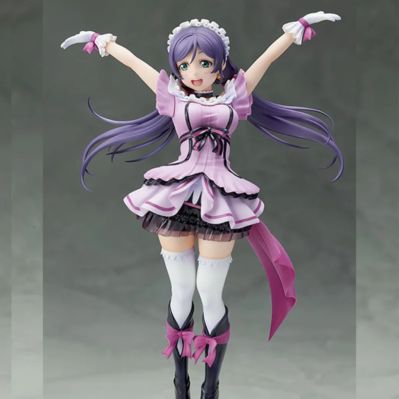 Nozomi menina Tojo Handmade boneca, PVC Action Figure, Anime Model Collection, 24cm