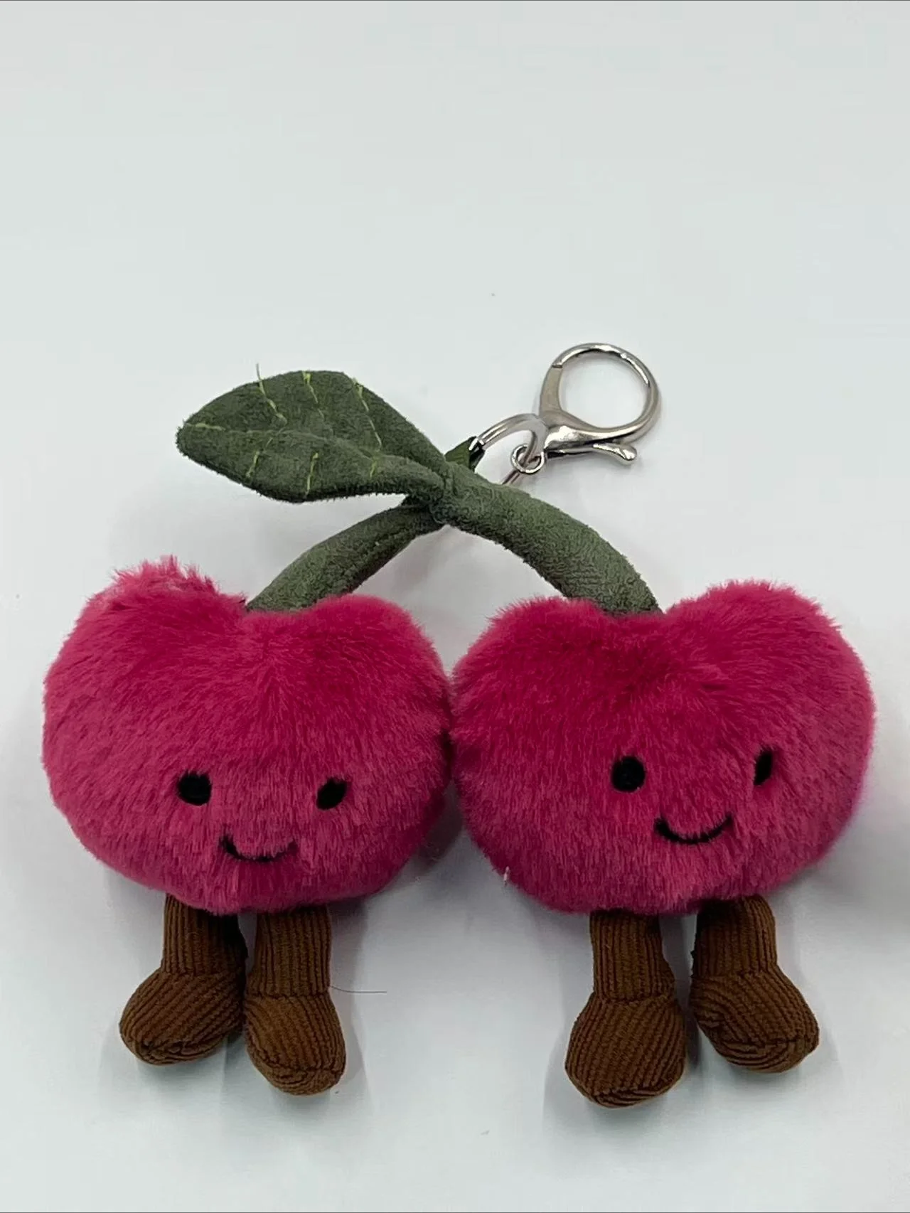 New JA brand plush toy keychain, cute accessory, suitable as a bag charm, perfect for birthday or Children's Day gifts. view 6
