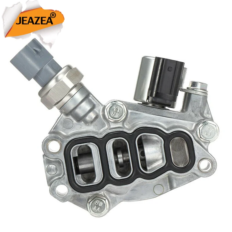 JEAZEA 15810-RKB-J01 Assembly W/Gasket Vtec Solenoid Spool Valve For Honda Accord Odyssey Pilot 3.5 3.0 V6 Hybrid 2005-2008