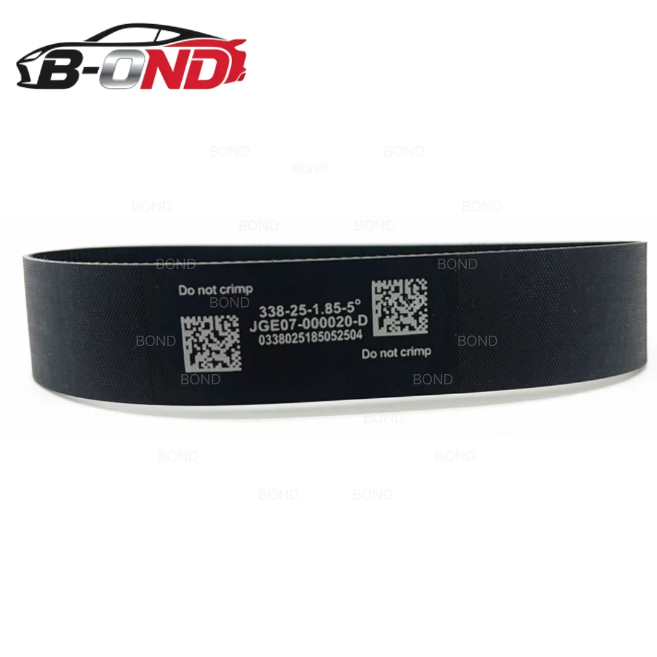 HNBR 1pc  JGE07-000020-D For Toyota Crown Vellfire 2024 Electric Power Steering Rack Belt 338-25-1.85-5°