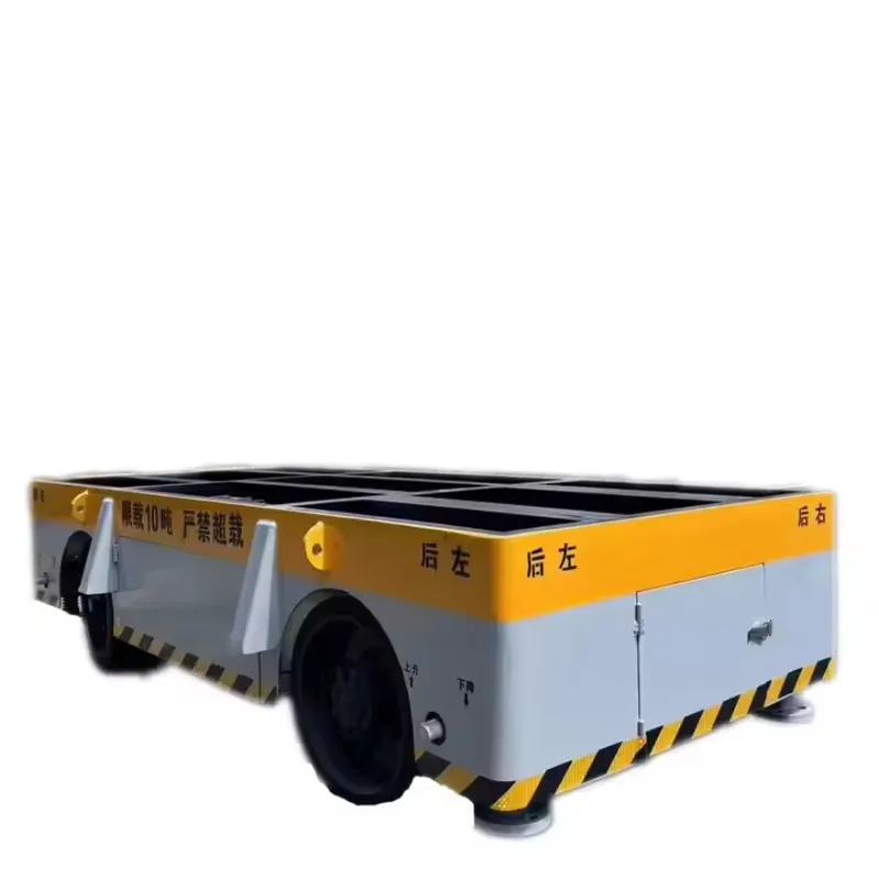 

【Best-selling】Remote Control Electric Flat Car Heavy-duty Material Transfer Vehicle Multifunctional Trackless Transfer Cart Elec