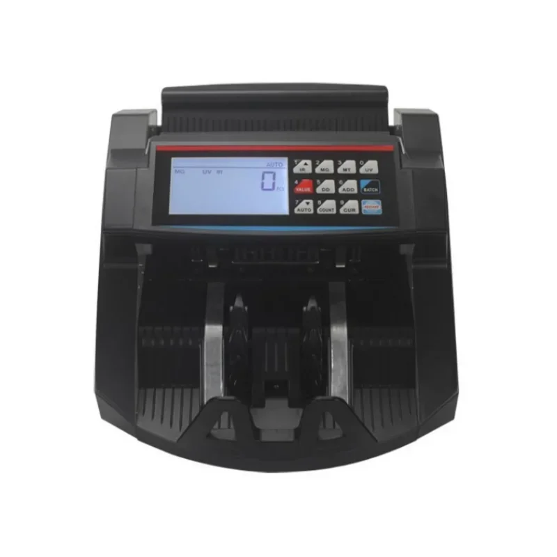 Upgrade 2100D Money Counting Machine Multi-currency Bank Cash Bill Counter Detector With Calculator