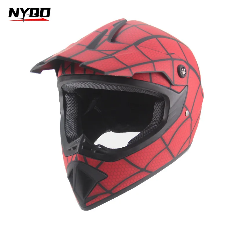 AHP Kart Motocross Full Helmet Kids Motorcycle Riding Mountain Beach DH Downhill Cascos De Moto Para Los Hombres