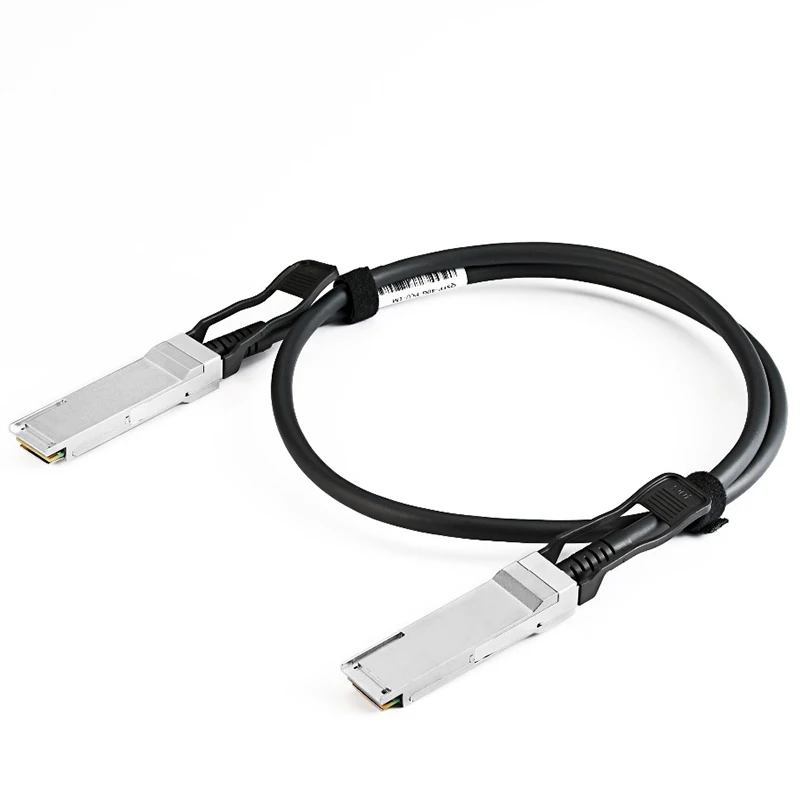 100Gb QSFP DAC Cable 0.5m,1M,2M,3M,5M 100G QSFP28 to QSFP28 Passive Twinax Attach Copper For Mikrotik,Huawei,Juniper Switch