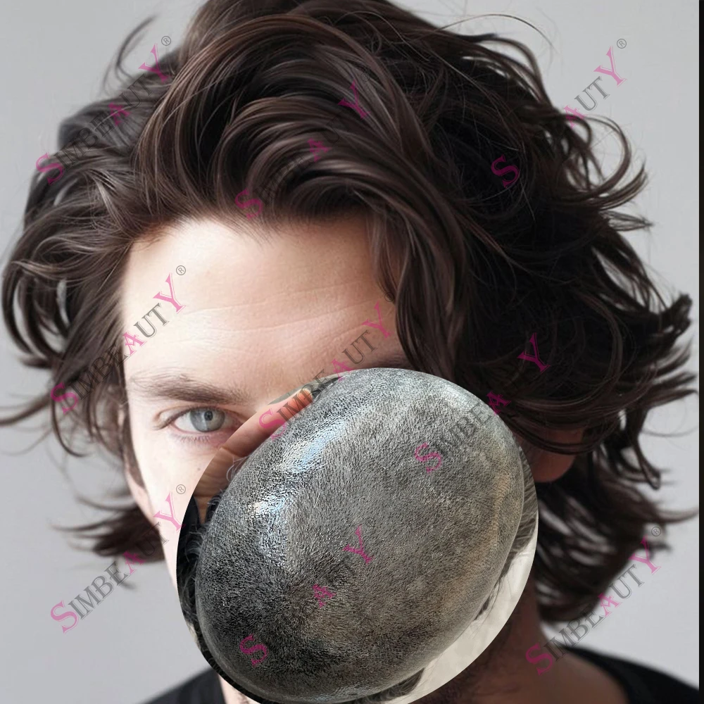 

Мужской незаметный микропротез для волос из полиуретана толщиной 0,1 мм с имитацией натуральной линии роста волос, серый, черный, коричневый