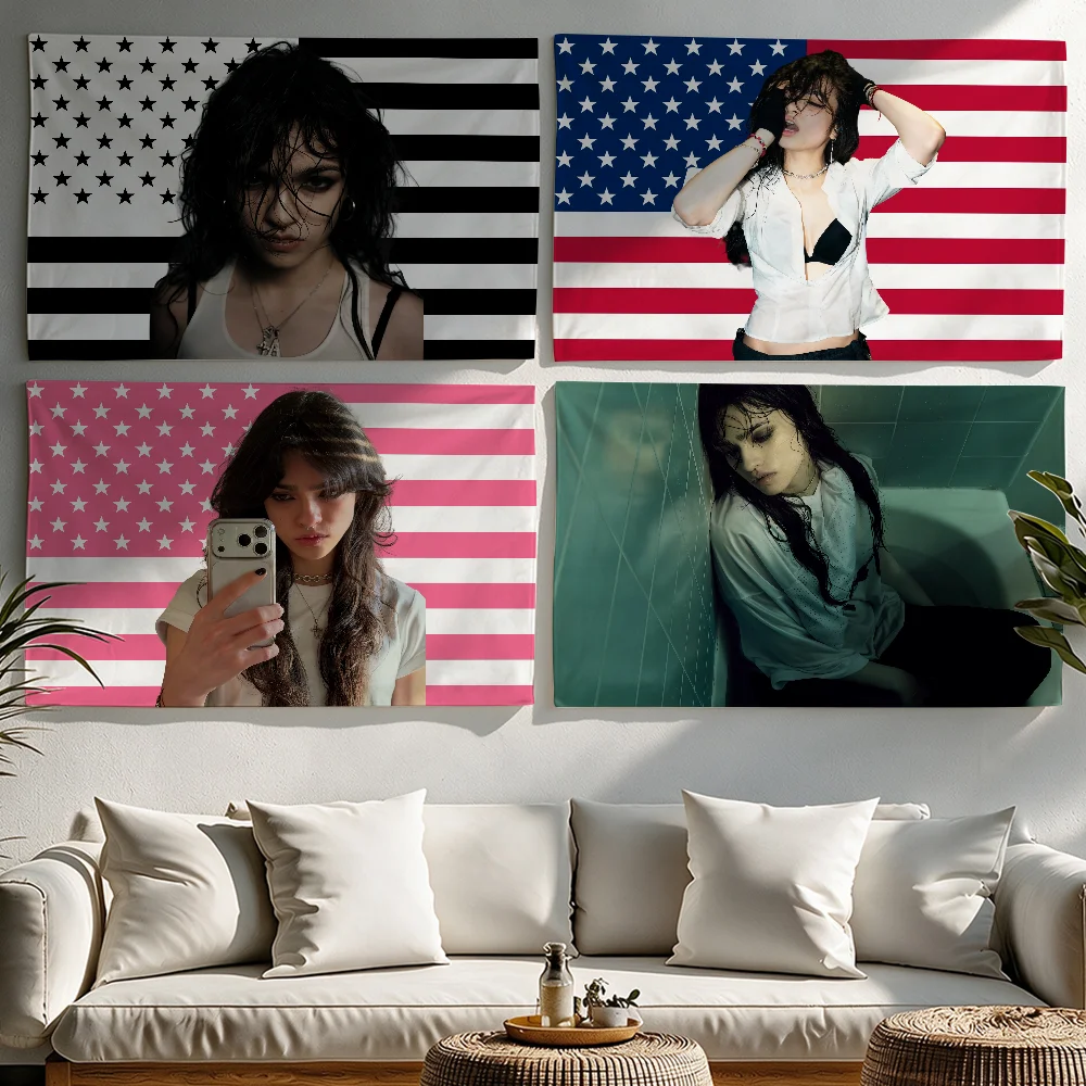 Singer Ari A-Abdul Music flag Tapestries Outdoor Parties Bedrooms Living Rooms Dorm Rooms Wall Decor Banners Gifts