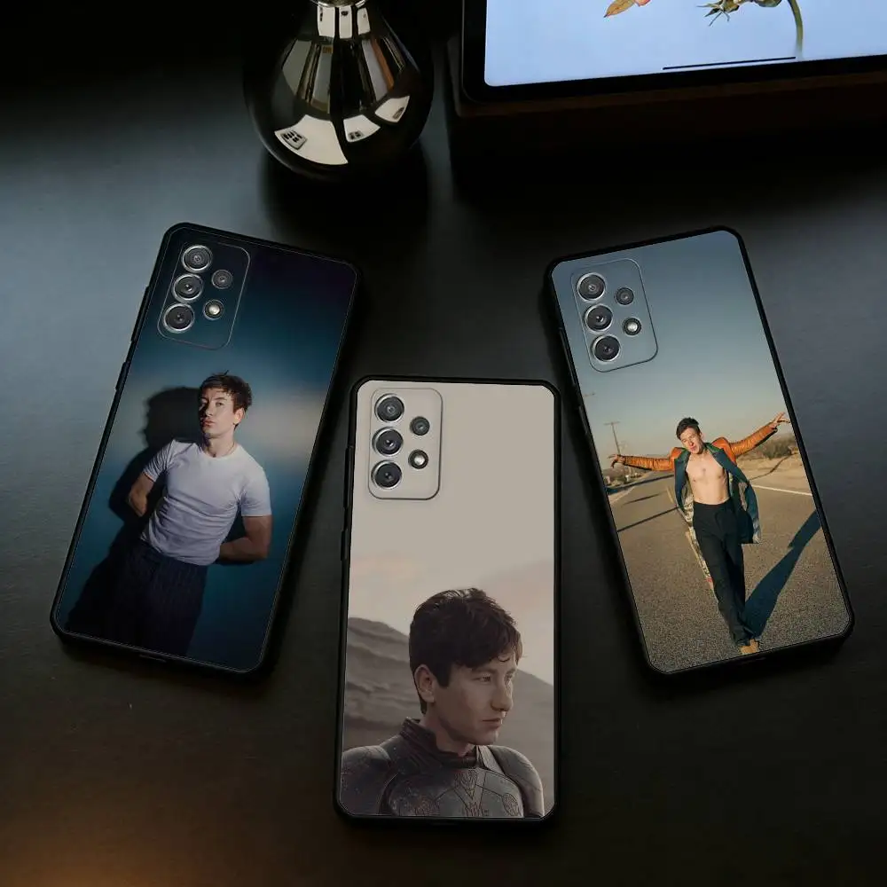 

B-Barry K-Keoghan Phone Case For Samsung Galaxy A73,A72,A71,A70,A53,A52,A51,Soft Silicone Black Cover