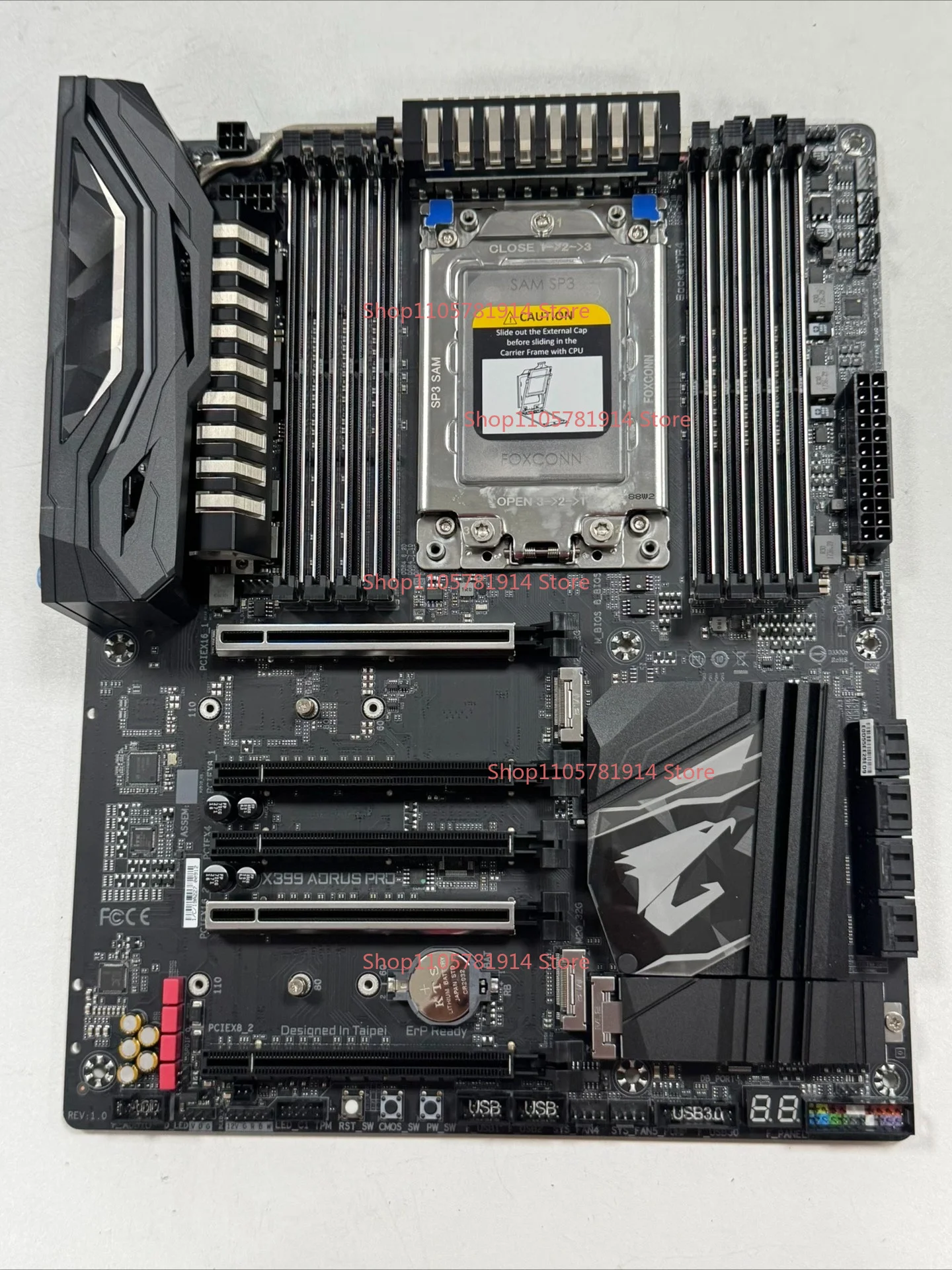 For GIGABYTE X399 AORI PRO Workstation Main Board Three M.2 Multi Graphics Card Game Main Board