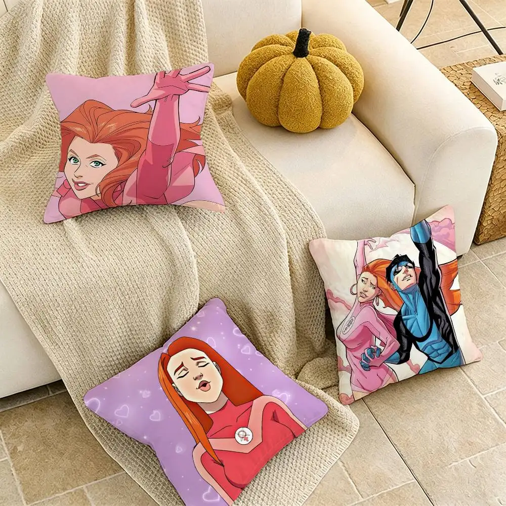

I-Invincible A-Atom Eve Pillow Case Pattern Printed Pillowcase For Living Room Sofa Cushion Cover