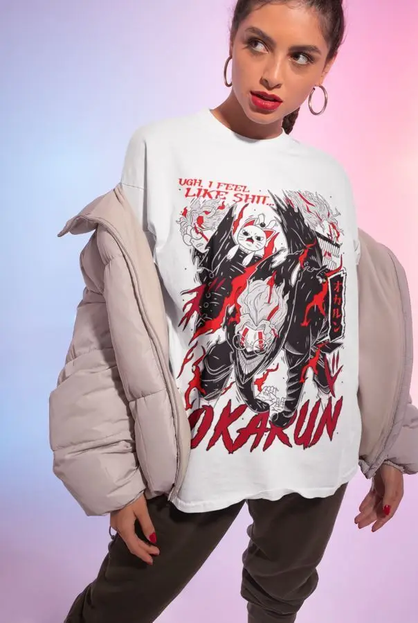 Dandadan Okarun T-shirt Okarun Momo Ayase Gift Exclusive Shirt All Size image 2