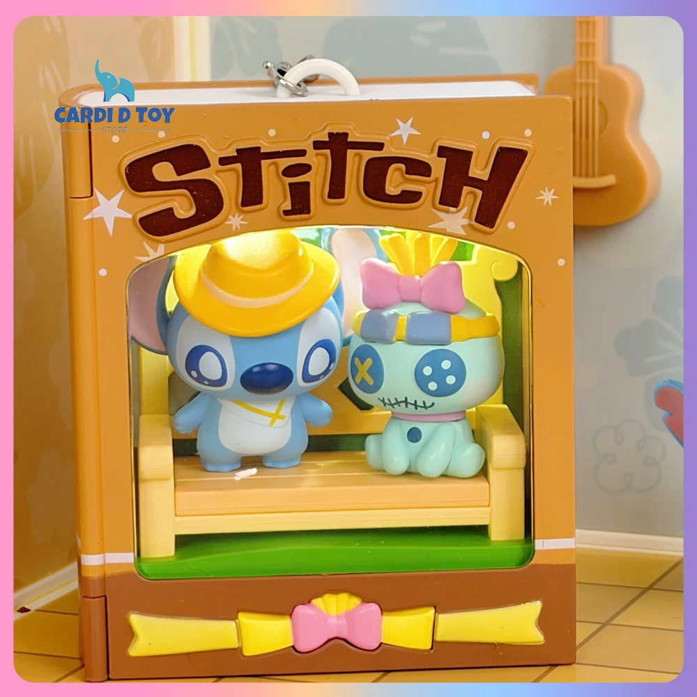 

New Genuine Stitch Blind Box Toptoy Stitch Anime Figures Trendy Toy Ornament Gift Toy Companion Diary Series Mystery Box