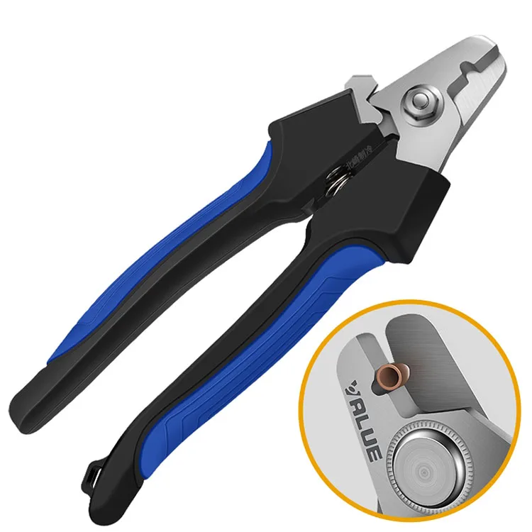 VALUE VRT-101 Refrigeration Repair Tool Capillary Shears Powerfully Sealing Tongs Capillary Pliers