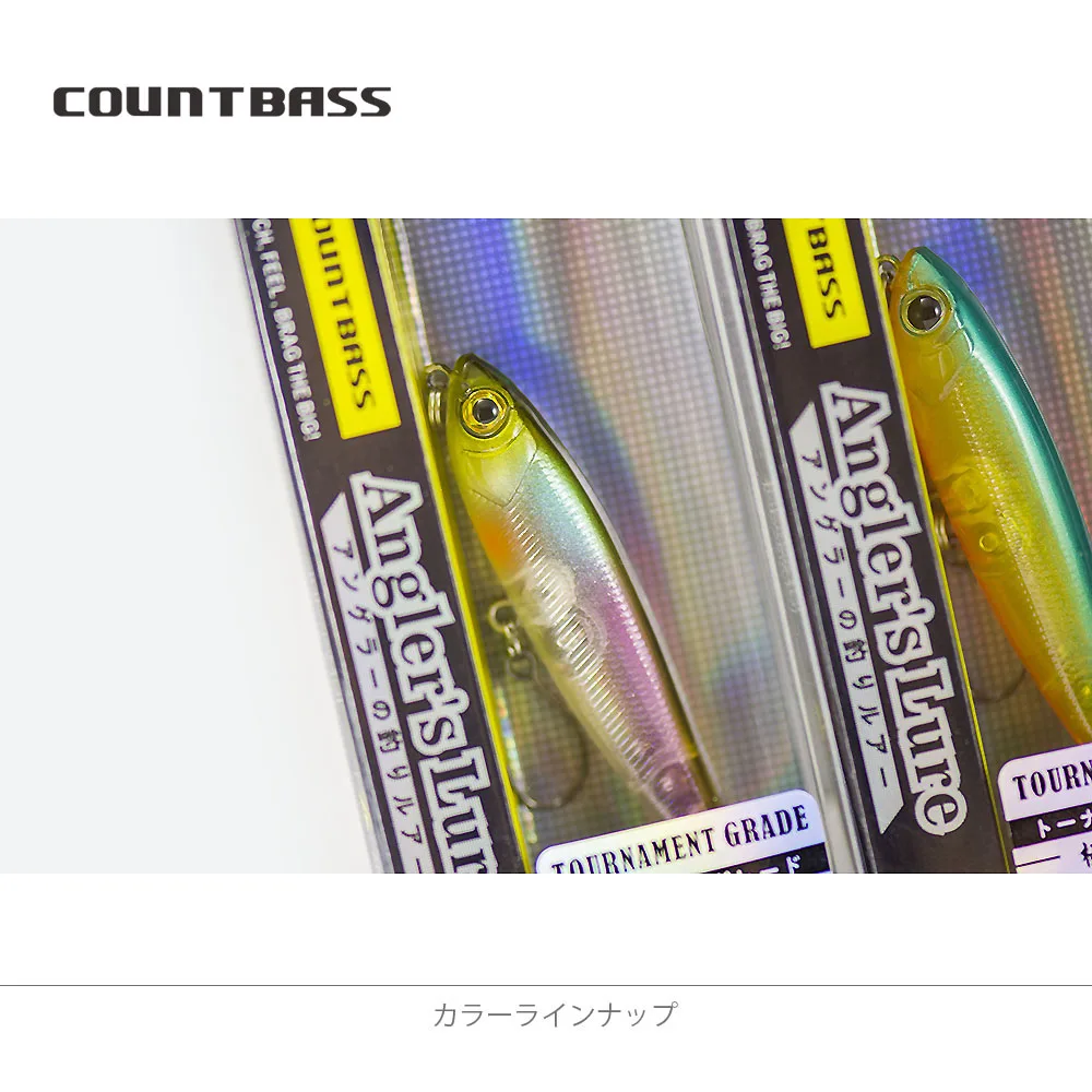COUNTBASS Wobbler Topwater 55mm 2-3/16" 3g 1/8 oz. Schwimmender Köder, Bleistiftstopfen, Angler-Angelköder, La Peche Au Leurre Hardbaits – Detail 9