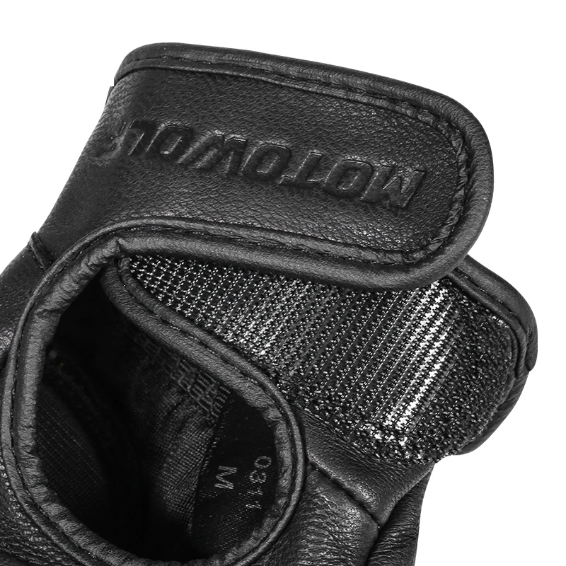 Gants de moto en cuir pour hommes et femmes, équipement de protection respirant, écran tactile, course, équitation, motocross