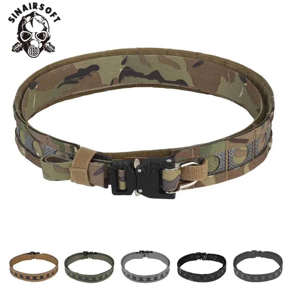 التكتيكية FC مولي البيسون حزام D-حلقة مشبك هوك حلقة خفيفة الوزن منخفضة المظهر التدريب حزام الادسنس والعتاد الصيد الملحقات
