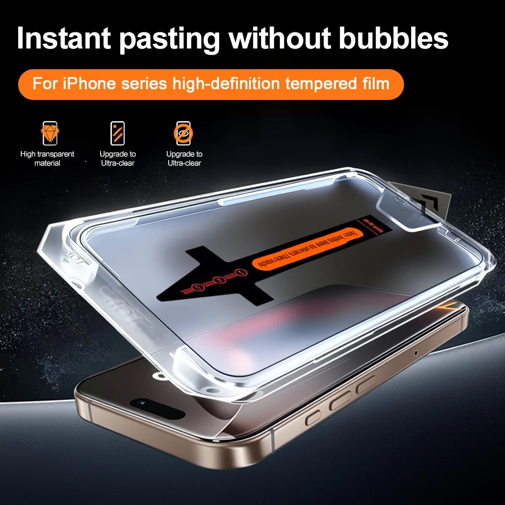 

5Pcs Dust Free Installation Screen Protector For vivo V60 V30e V40 SE V27 V70 FE Elite V29 Pro V50 Lite 5G Tempered Glass Film