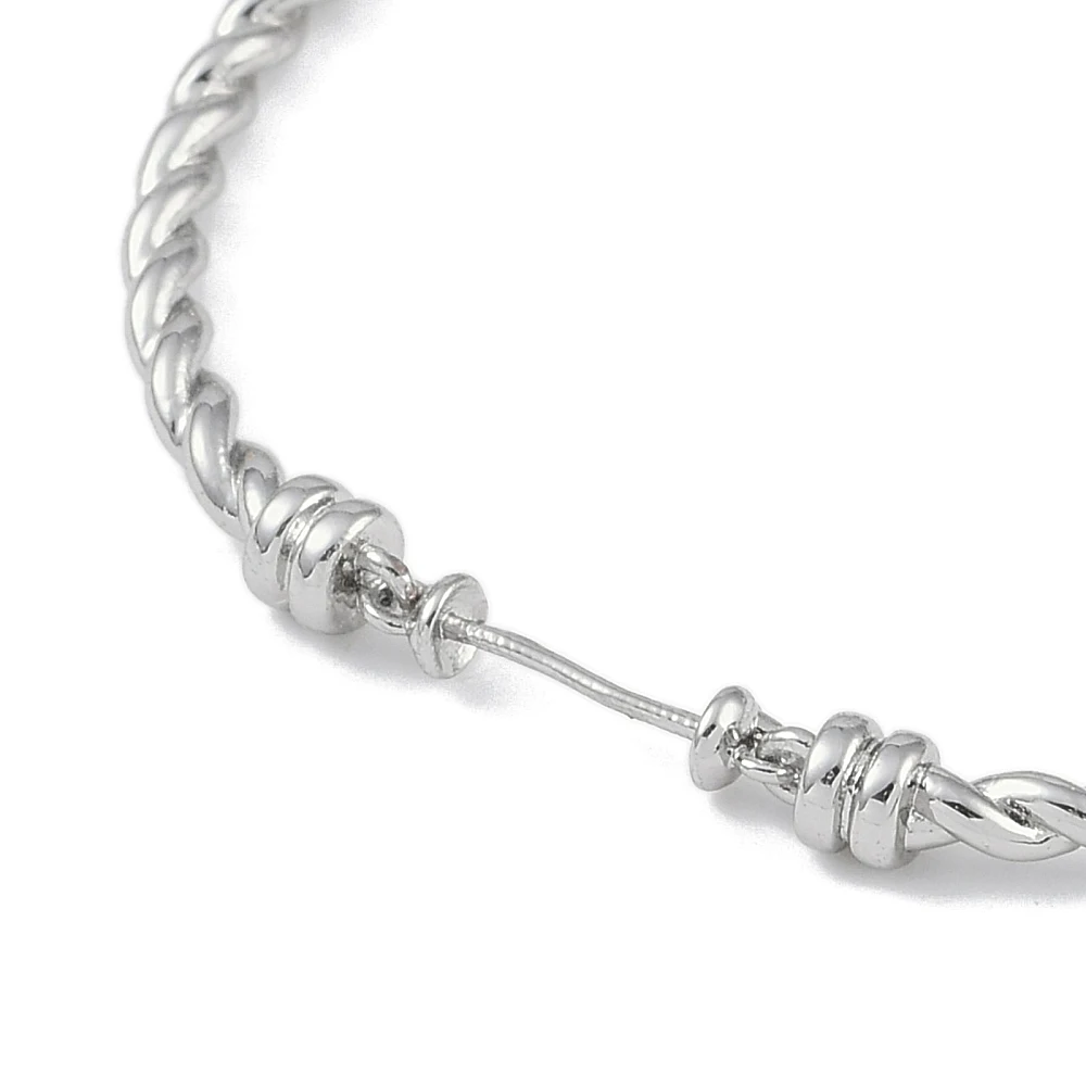 5-teiliges Messing-Kettenarmband-Bastelset, 4-3/8 Zoll (11 cm) Länge für DIY-Halsketten, Ohrringe, Schmuckherstellung – Detail 5