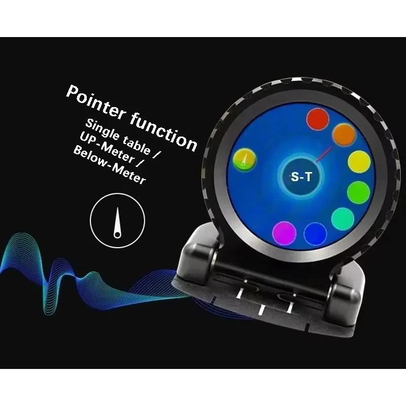52Mm LED automotive instrument booster meter, water temperature, oil pressure, voltage, tachometer