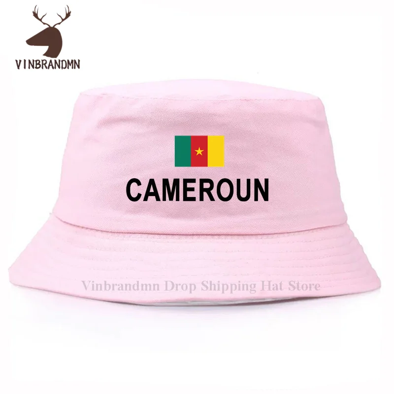 Cameroon CMR Cameroun Cameroonian baseball caps outdoor summer Cotton Fishing fisherman hats New fashion Adjustable bucket hats