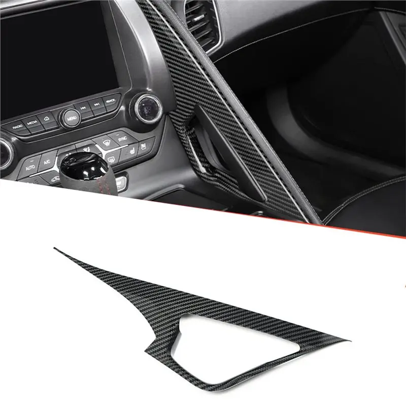 Central Control Armrest Cover Trim For Corvette