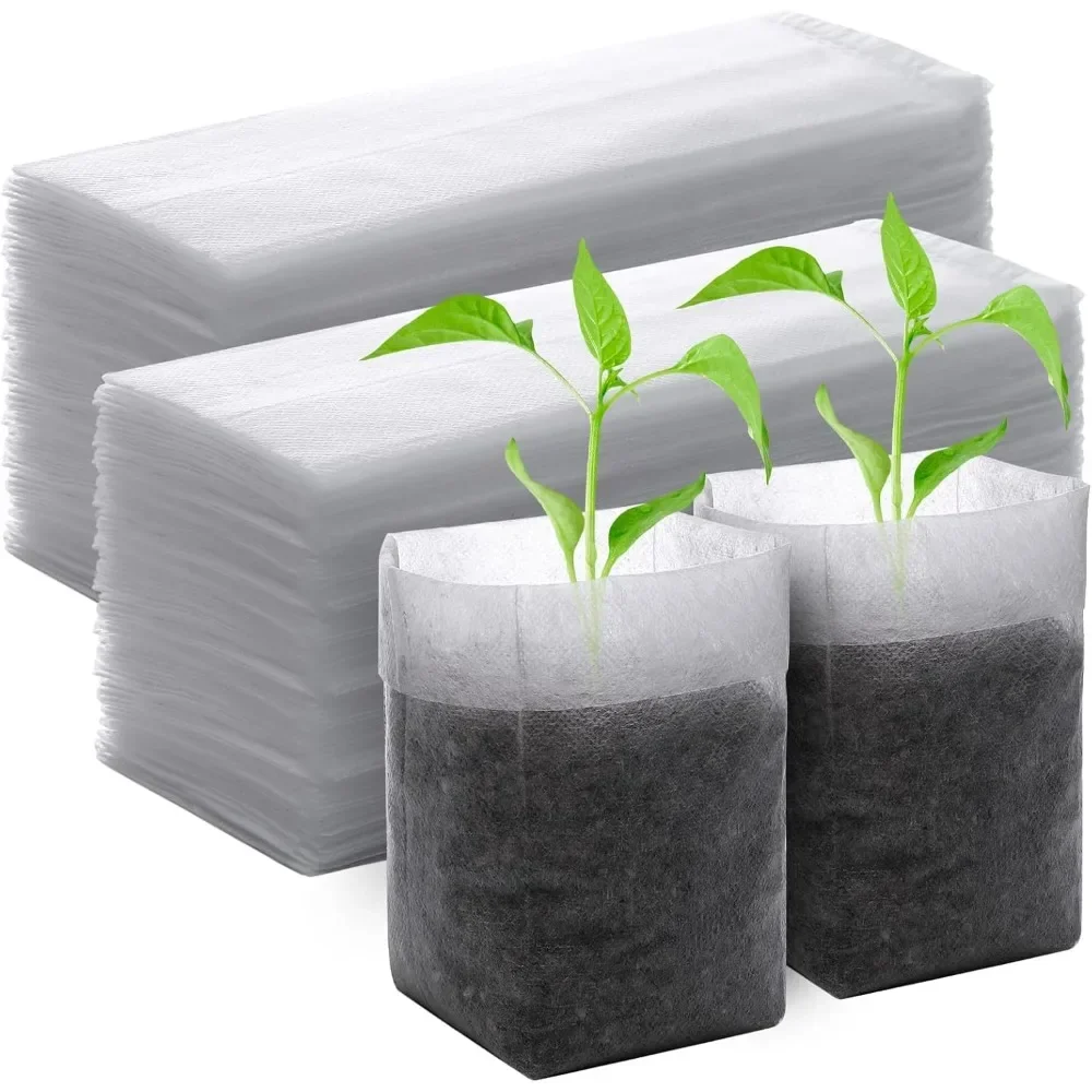 

Plant Grow Bags Nursery Bags Seeds To Sow Flower Pots Biodegradable Non-woven Fabric For Home Garden Accessories Tools