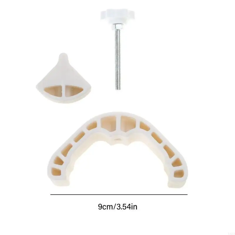 Y88D Baby Crib Corner Brackets General Fence Connection Secure Crib Rails Bergabung dengan mudah memasang kurung pengaman
