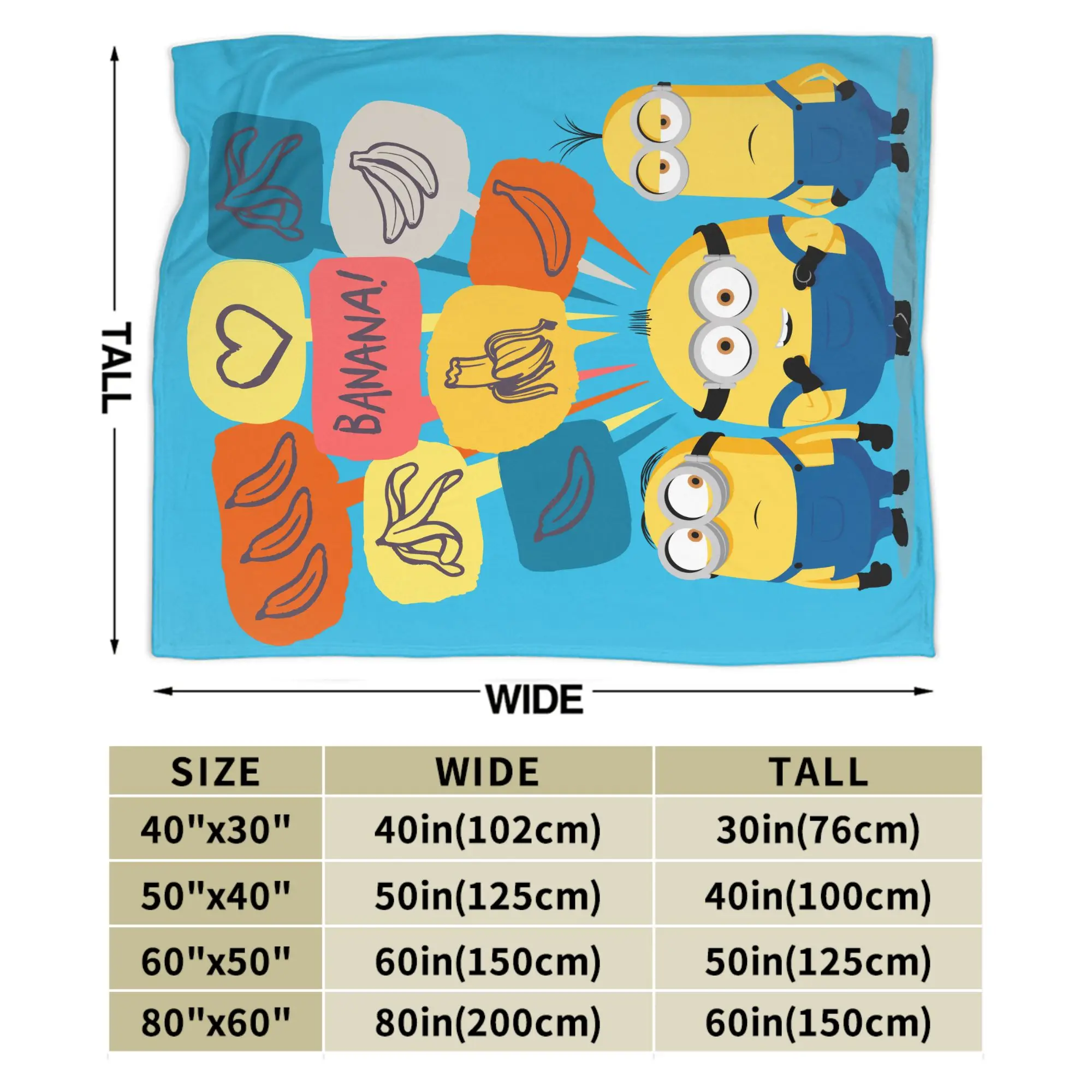 M-Minions بطانية الفانيلا ديف أوتو كيفن بطانية رمي دافئة لسرير السرير البساط