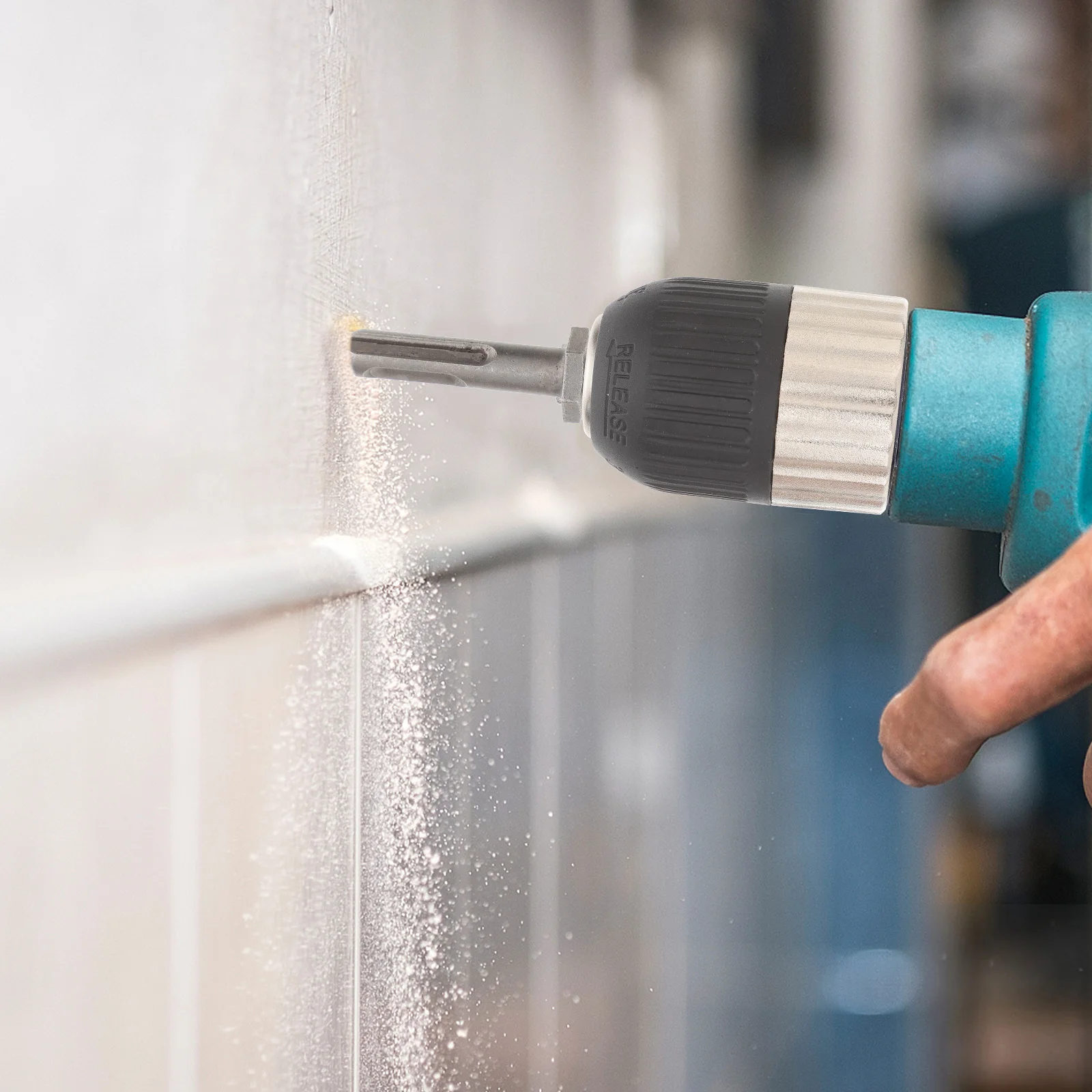 

1 шт. 2-13 мм ручной сверлильный патрон из высокопрочной стали бесключевой патрон надежный держатель инструмента для ремонта и профессионального использования своими руками