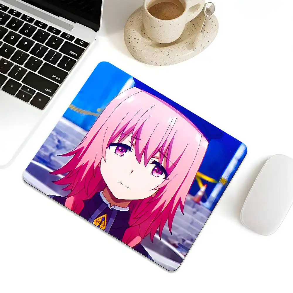 Sherry Barnett The Eminence In Shadow Small LockEdge Mouse Pad For Gamers Computer Desk Pad Rectangular Anti-slip Rubber