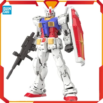 반다이 RG RX-78-2 건담 Ver.2.0, 모바일 세트 건담 액션 애니메이션 피규어, 수집용 모델 인형 장식 선물, 정품 정품 