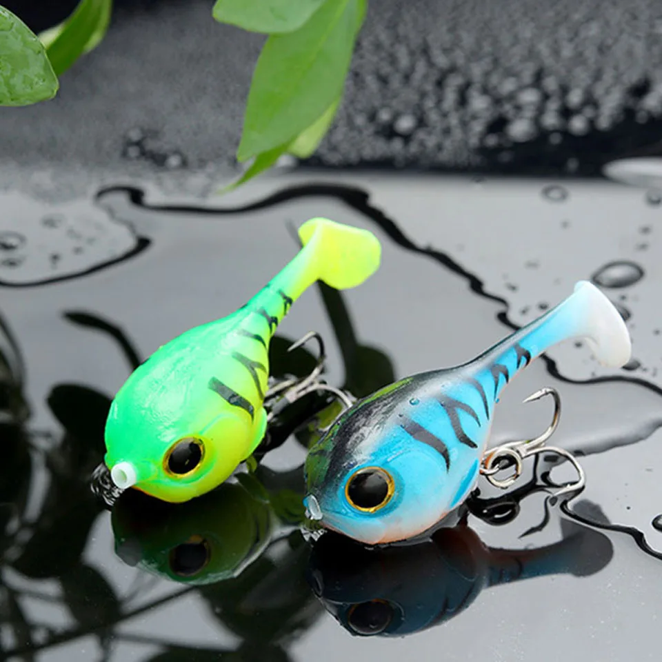 Loogdeel Balloonfish 60mm 9.7g 1pcs Hot Sale Silicone Soft Bait Deraball with Quality Hook Pesca Artificial Fishing Lure Tackle