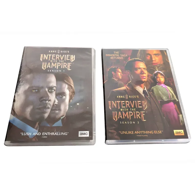 Interview with the Vampire Season 1 and 2 Complete Series 5 Disc DVD Set Original English Version