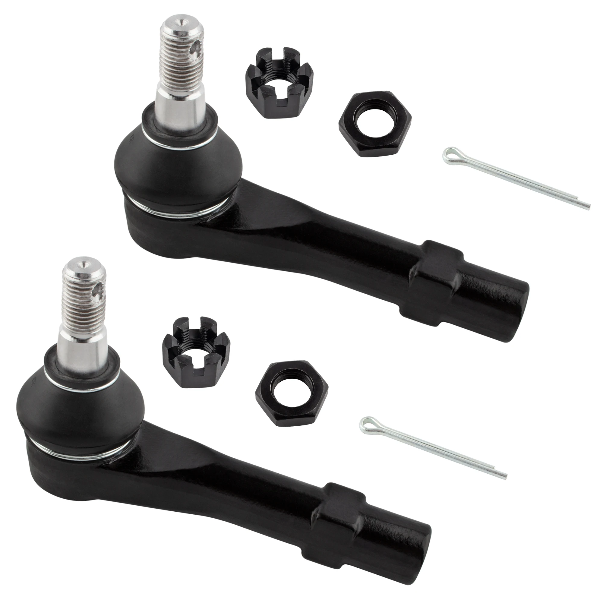 BOXI 2pcs Front Outer Tie Rod Ends Fit for Ford Explorer 1998-2003 / Ranger 1998-2011 / for Mazda B2300 B2500 B3000 B4000 1998-2009 / for Mercury Mountaineer 1998-2003 / ES3461 5L5Z3A130AA F87Z3A130BA