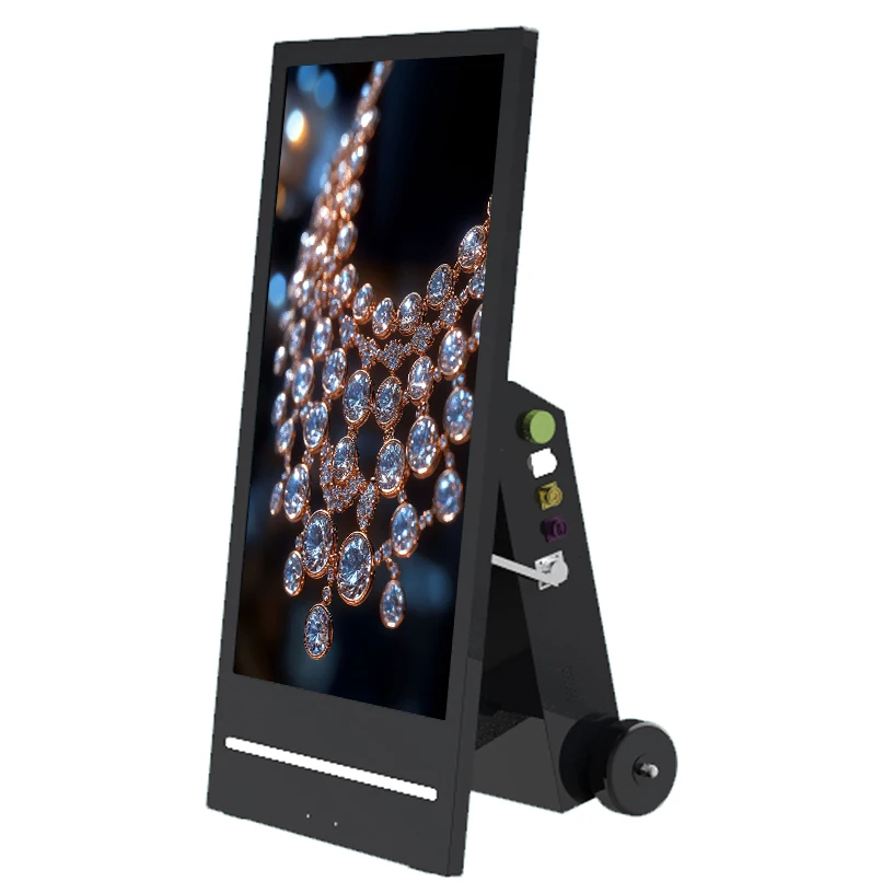 HDFocus Indoor Touch Optional LCD Advertising Screen for Digital Signage Display in Retail Applications