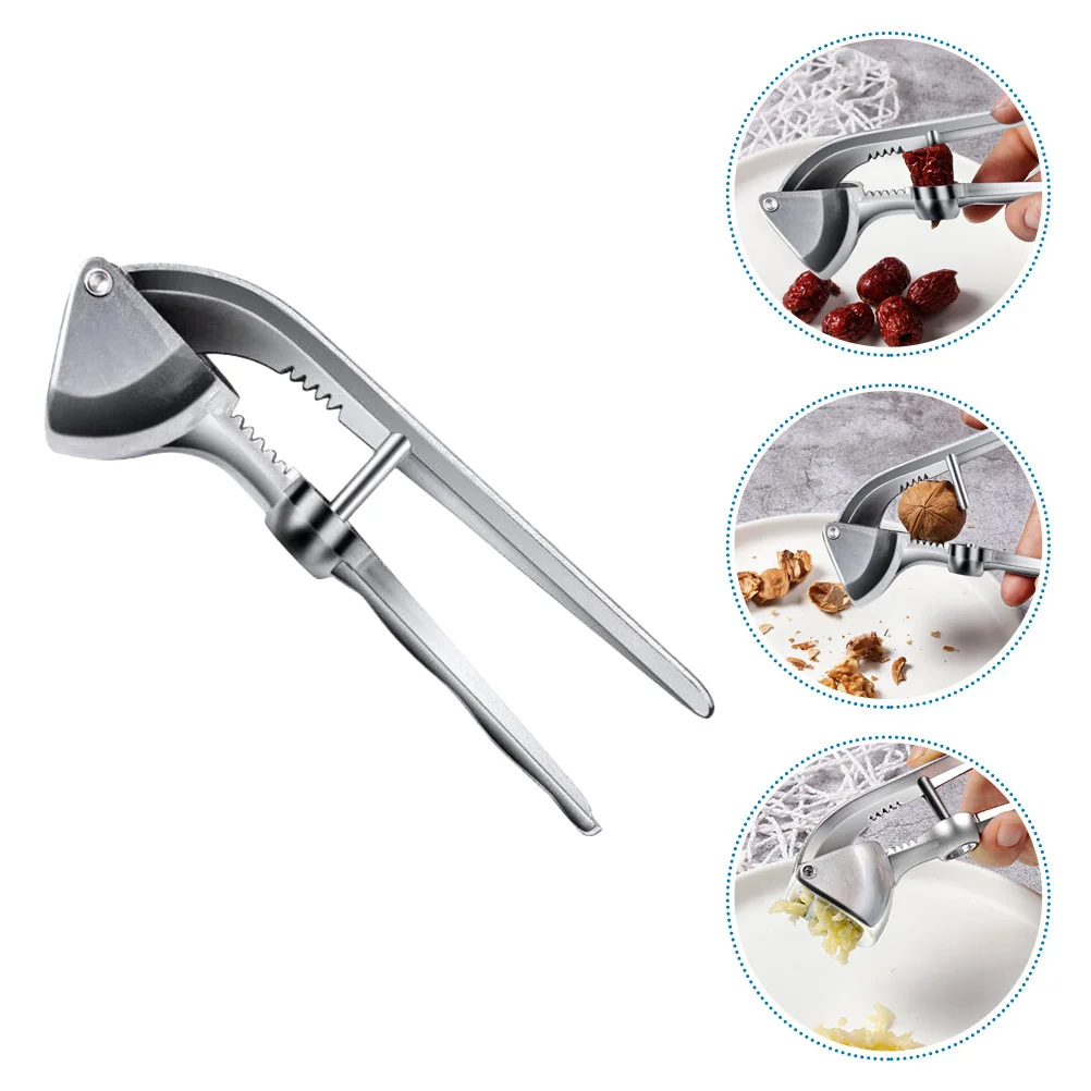 Garlic Pinch Press Manual Mincer Major Juicer Crusher Ginger Tool Silver Kitchen Gadget Squeezer Hosuehold Maker Baby