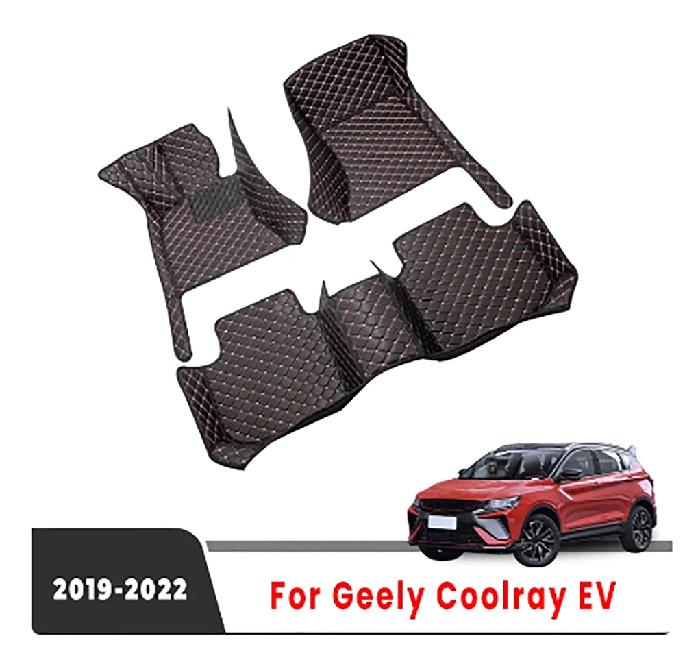 

Для Geely Coolray EV 2019 2020 2021 2022 автомобильные интерьерные коврики, чехлы для стайлинга, аксессуары, коврики для ног, водонепроницаемые автомобильные коврики